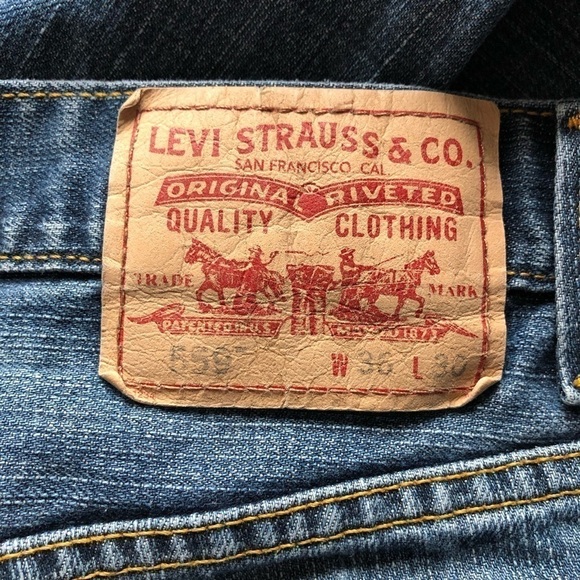 Levi’s 559 Relaxed Straight 36 Dad Jeans - Picture 3 of 7